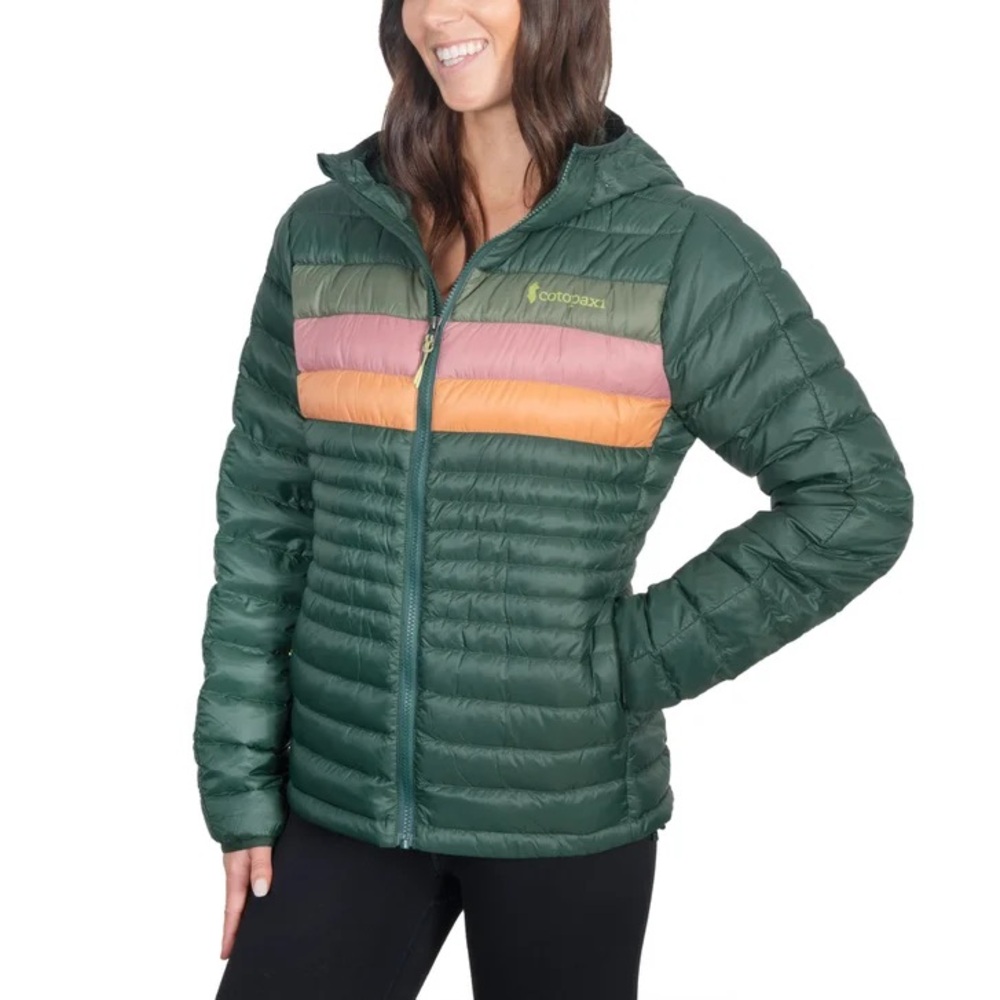 Cotopaxi Women's Fuego Down Hooded Puffer Jacket / Feathers - Picture 11 of 11